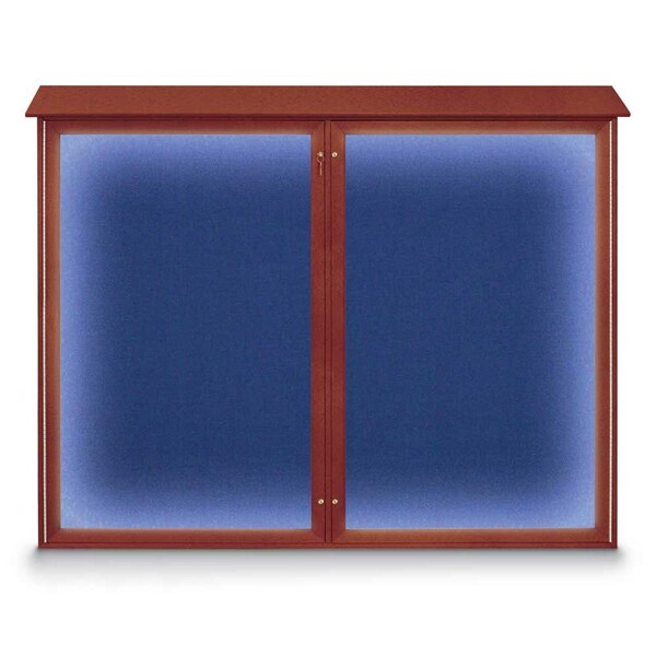 Triple Door Enclosed Indoor Letterboard